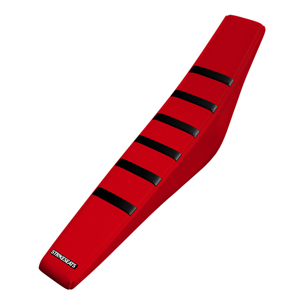 Stark Future Varg 23-25 BLACK/RED/RED Gripper Ribbed Seat Cover