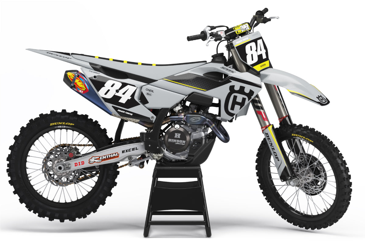 Husqvarna // Covert Grey Yellow (All Bikes)