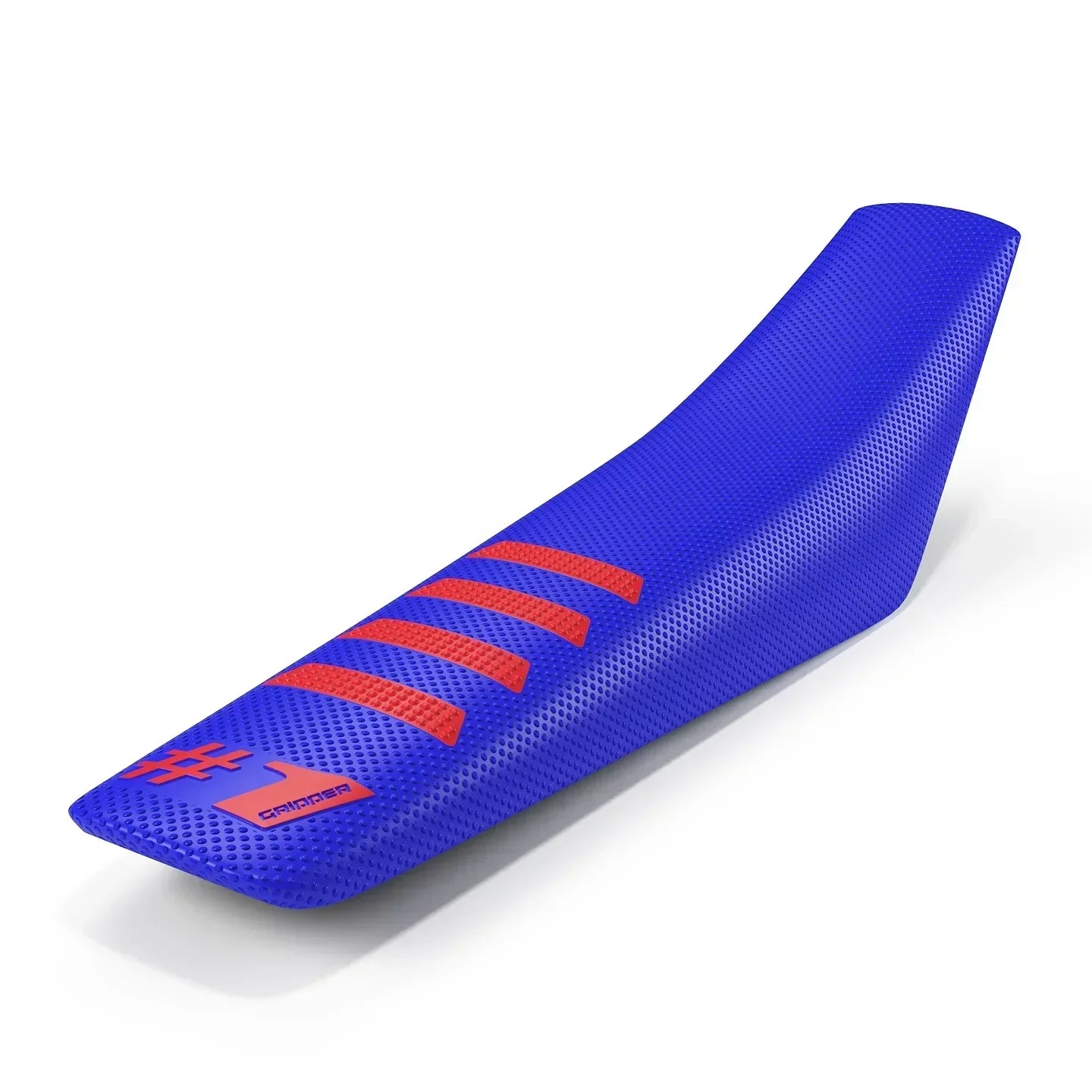 1Gripper RIBBED Seat Cover - Blue/Red