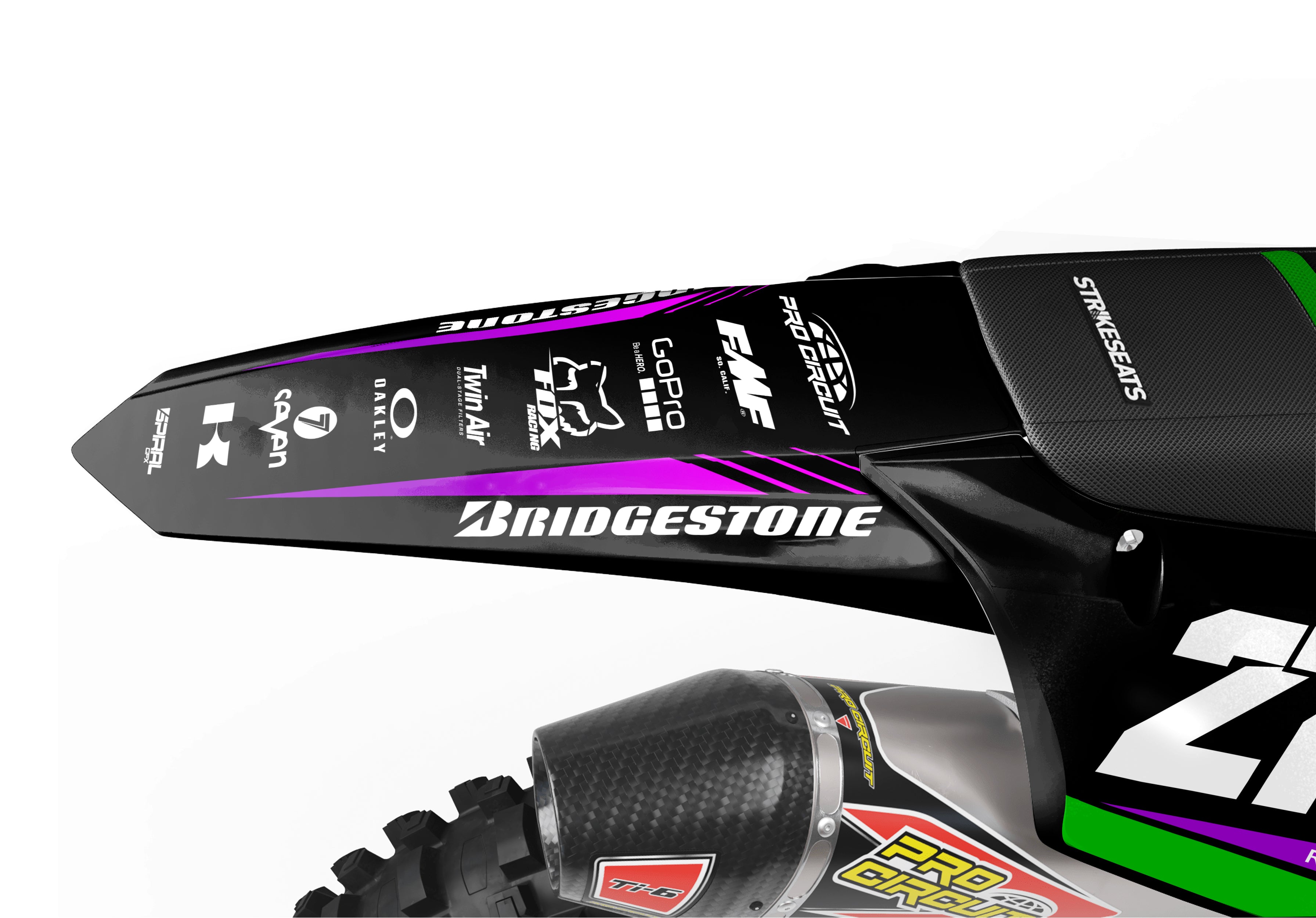 Kawasaki // Strike Purple Green (All Bikes)