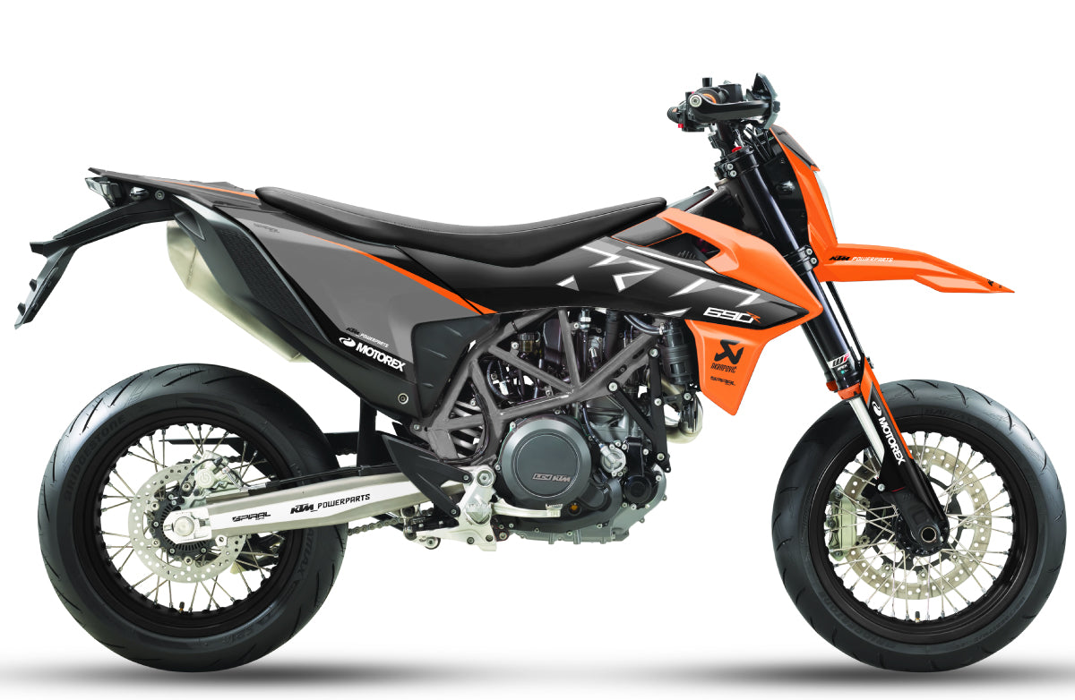 KTM // 690 DUKE // Factory Black Orange