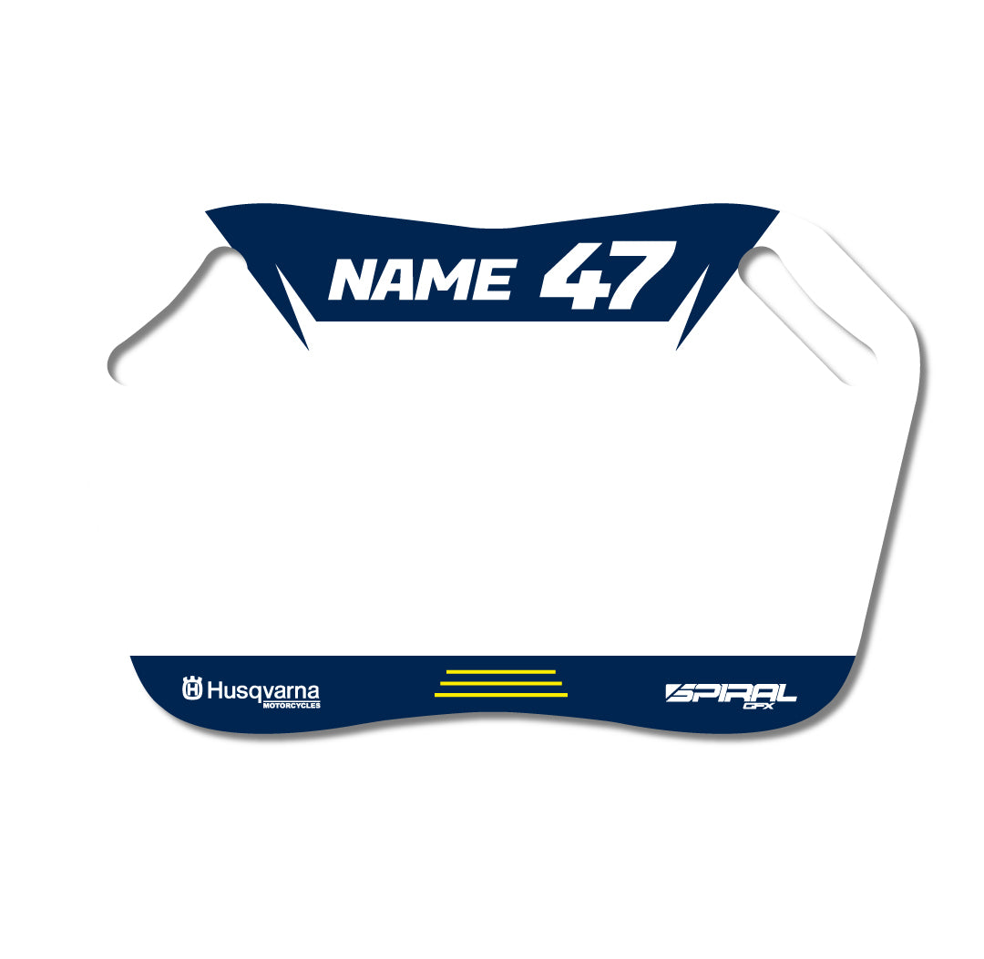 Husqvarna Pitboard // White Yellow