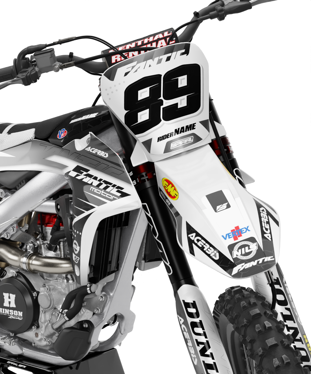 Fantic // Racer Grey White (All Bikes) (Copy)