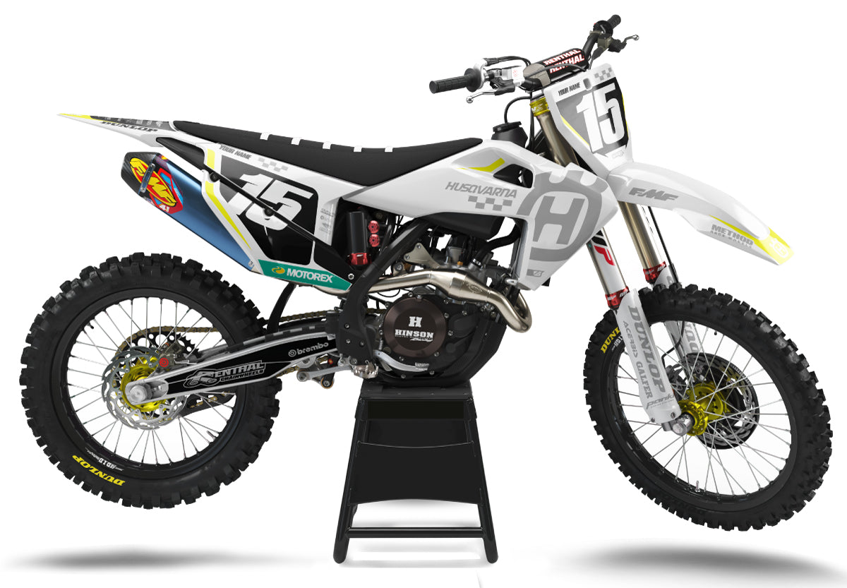 Husqvarna // Base White Yellow (All Bikes)