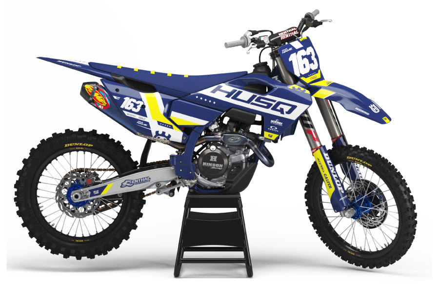 Husqvarna // Shred Blue Yellow (All Bikes)