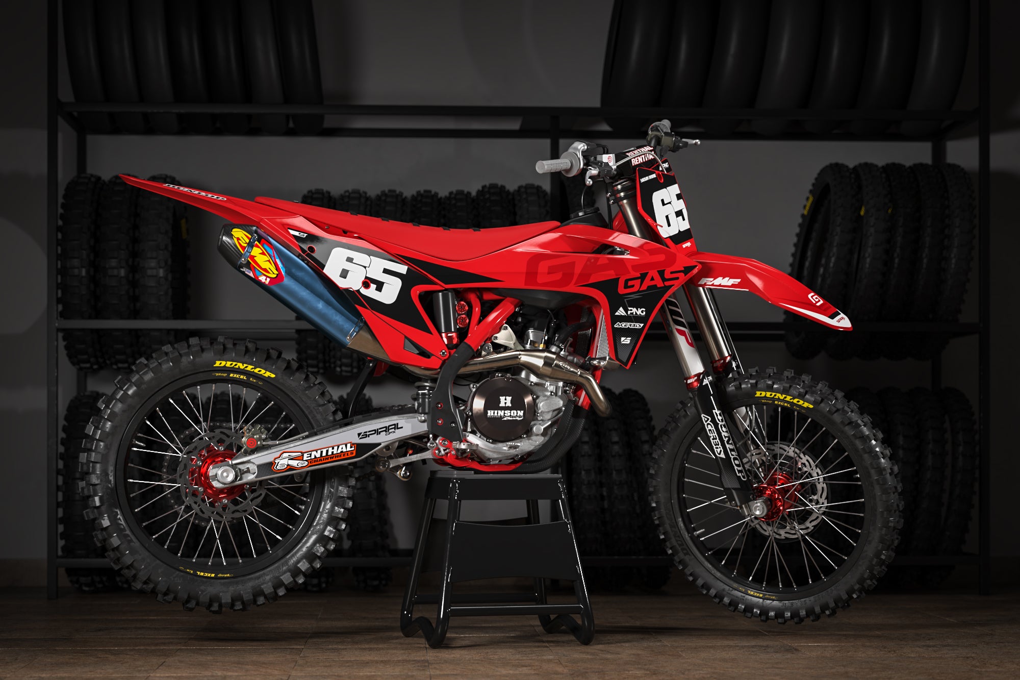 GasGas // Staggered (All Bikes)